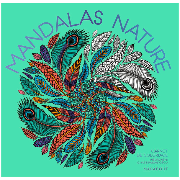 Mandalas natures - Carnet de coloriages