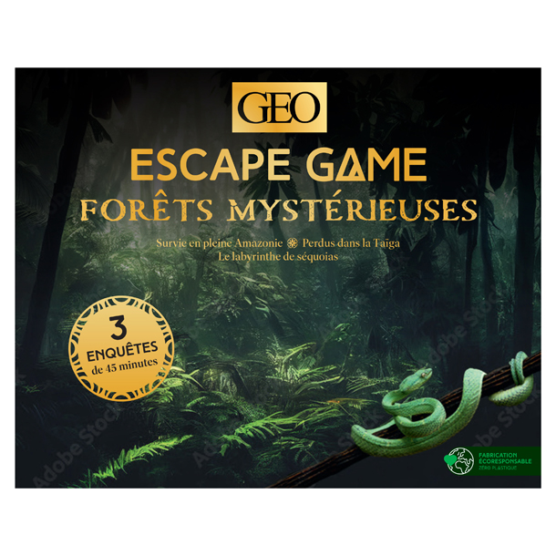 Coffret Escape Game Forêts mystérieuses