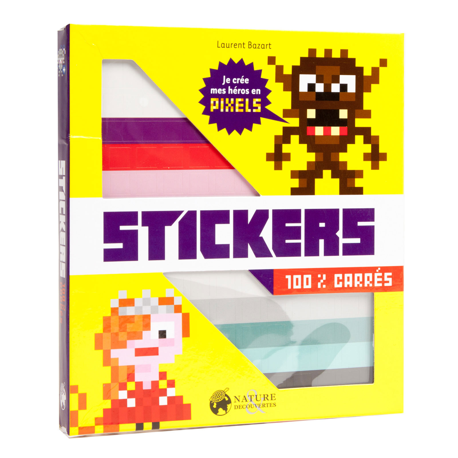 Stickers 100% carrés héros