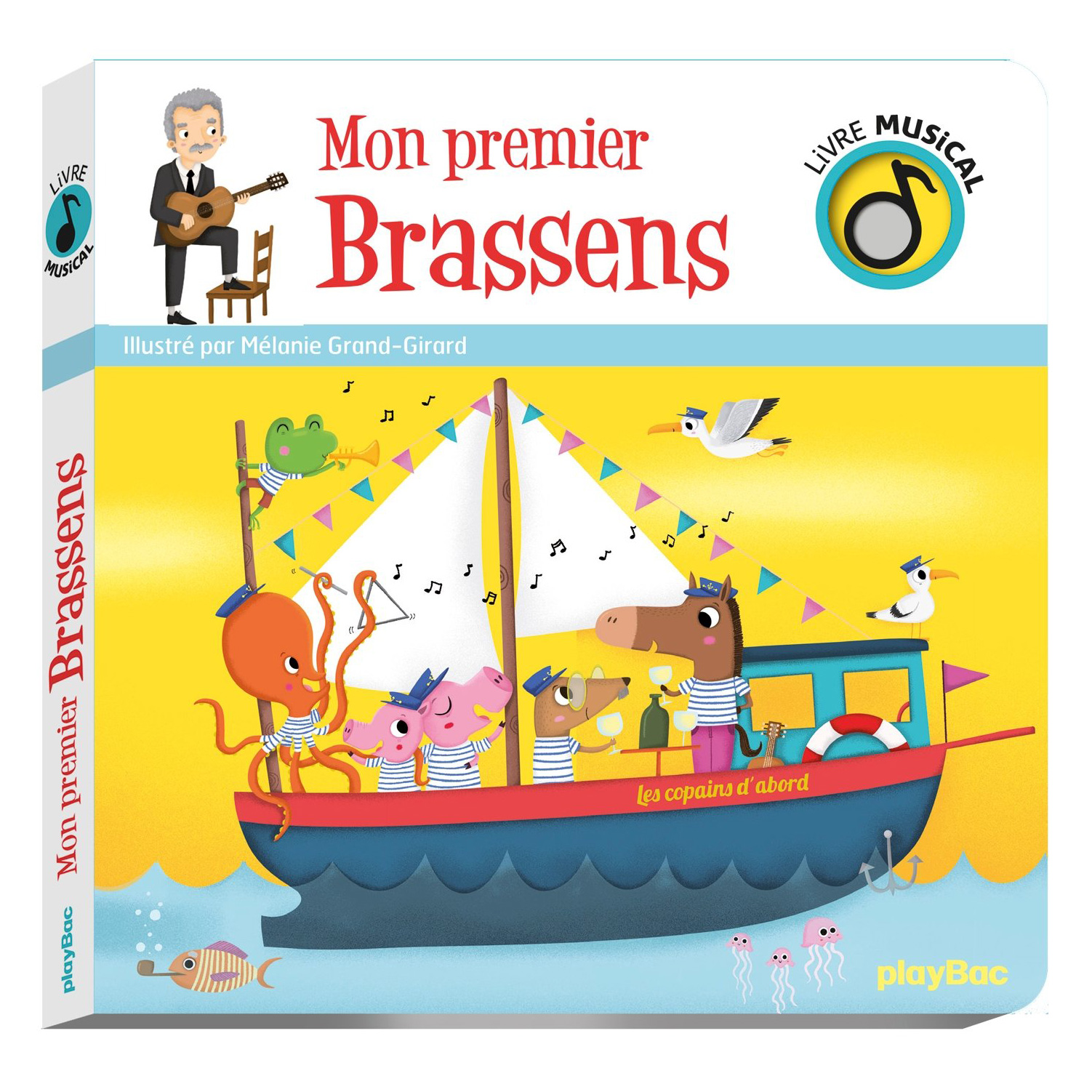 Livre musical Mon premier Brassens