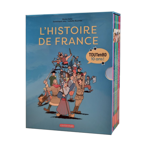 Coffret l'histoire de France en BD