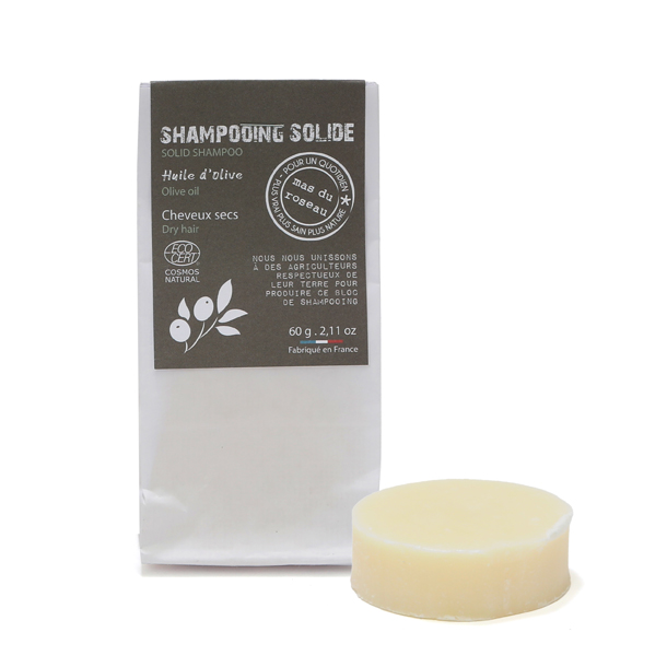 Shampoing solide à l'huile d'olive