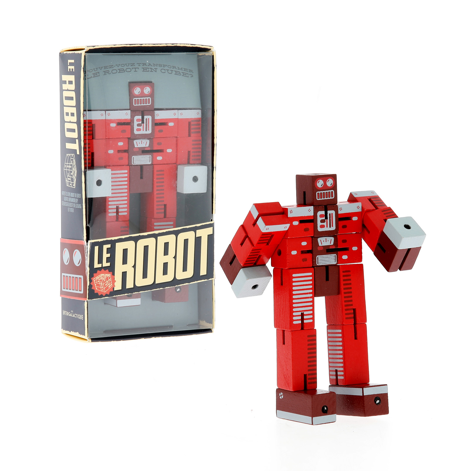 Puzzleman Robot rouge