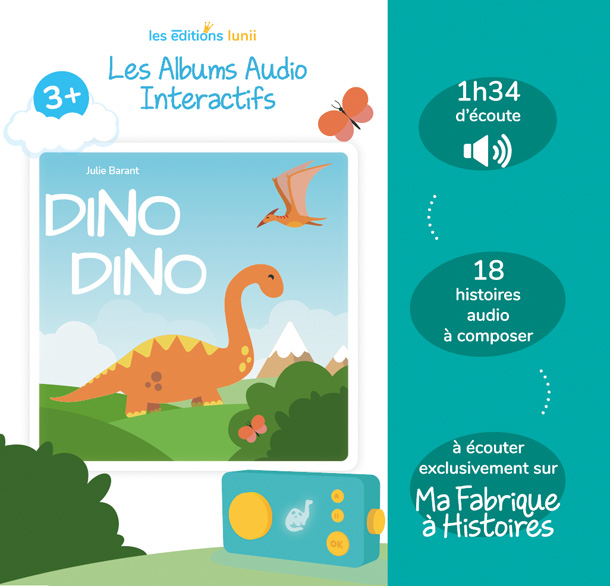 Album audio Dino Dino Lunii