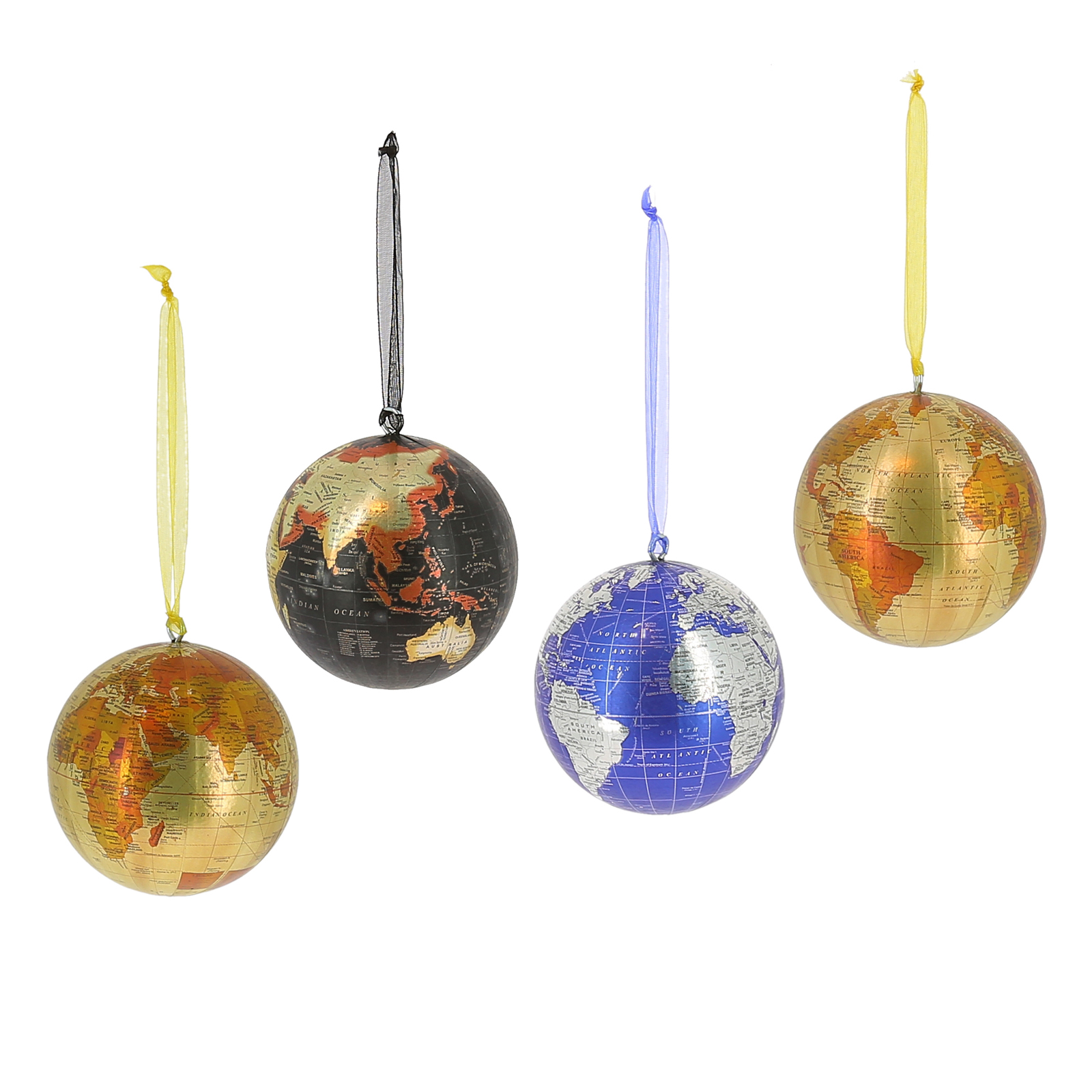 Coffret 4 globes à suspendre
