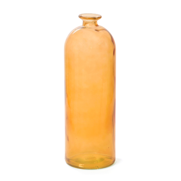 Vase Jar en verre recyclé Orange