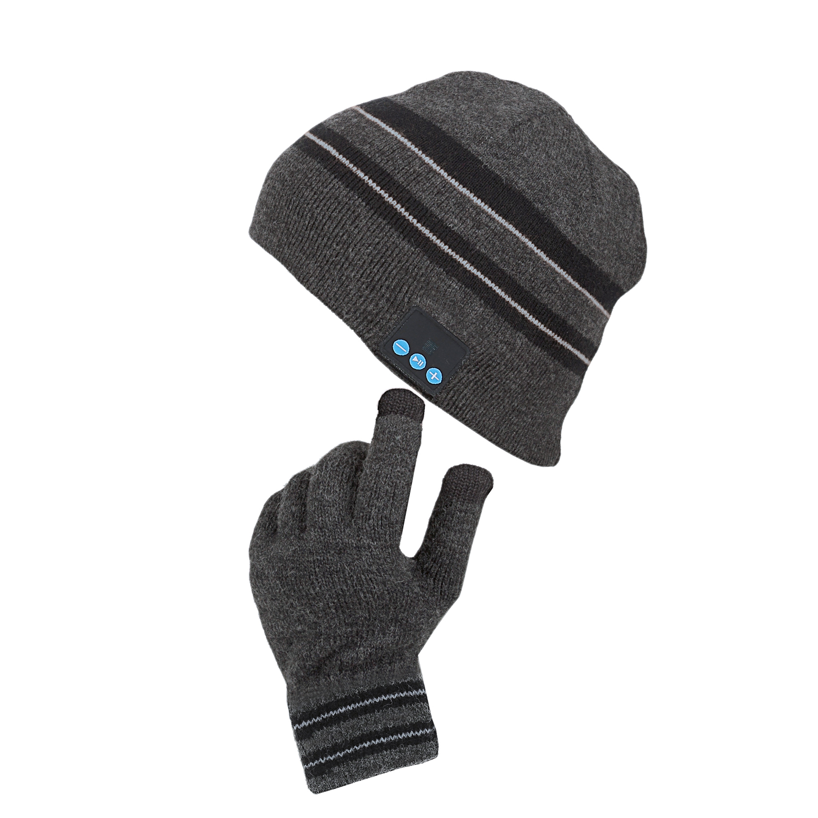 Bonnet bluetooth® et gants tactiles