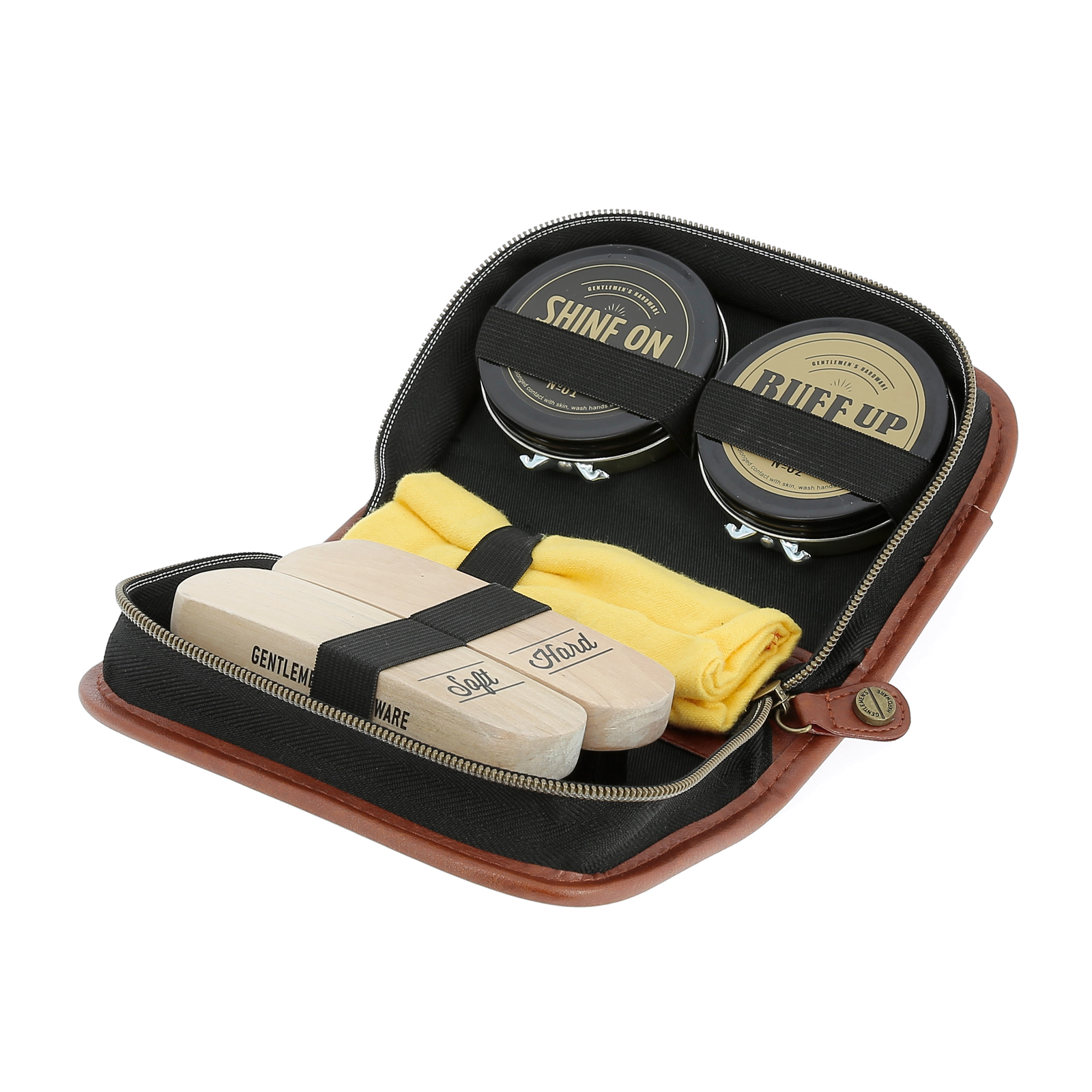 Kit De Cirage De Chaussures Vintage Made In UK - Pour Des Pompes Au Top !