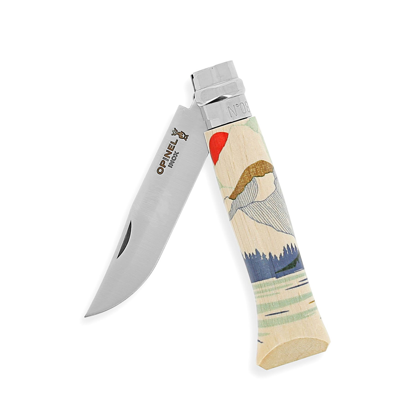 Opinel N°8 édition limitée Montagne | Nature & Découvertes
