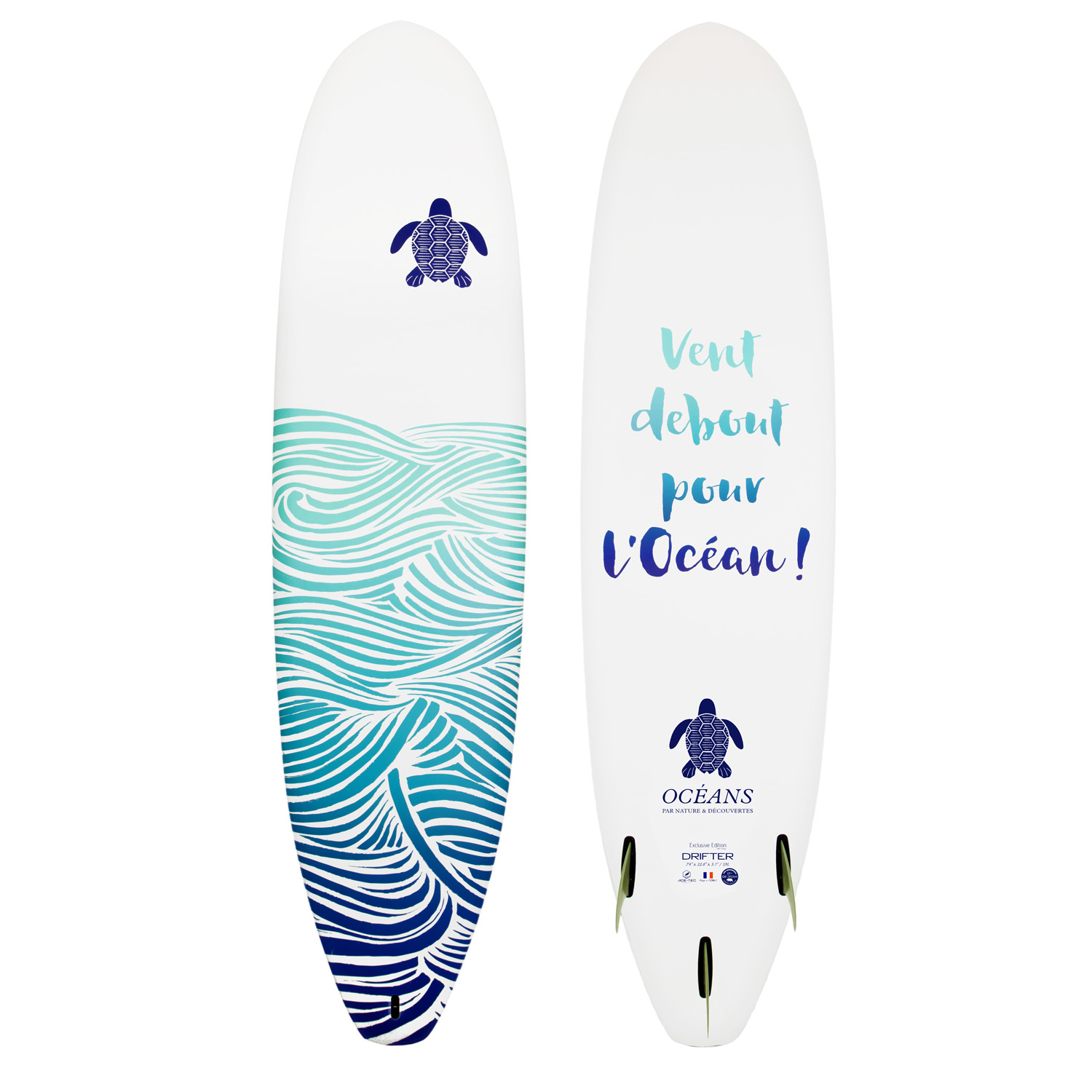Planche de surf Océan 7'4