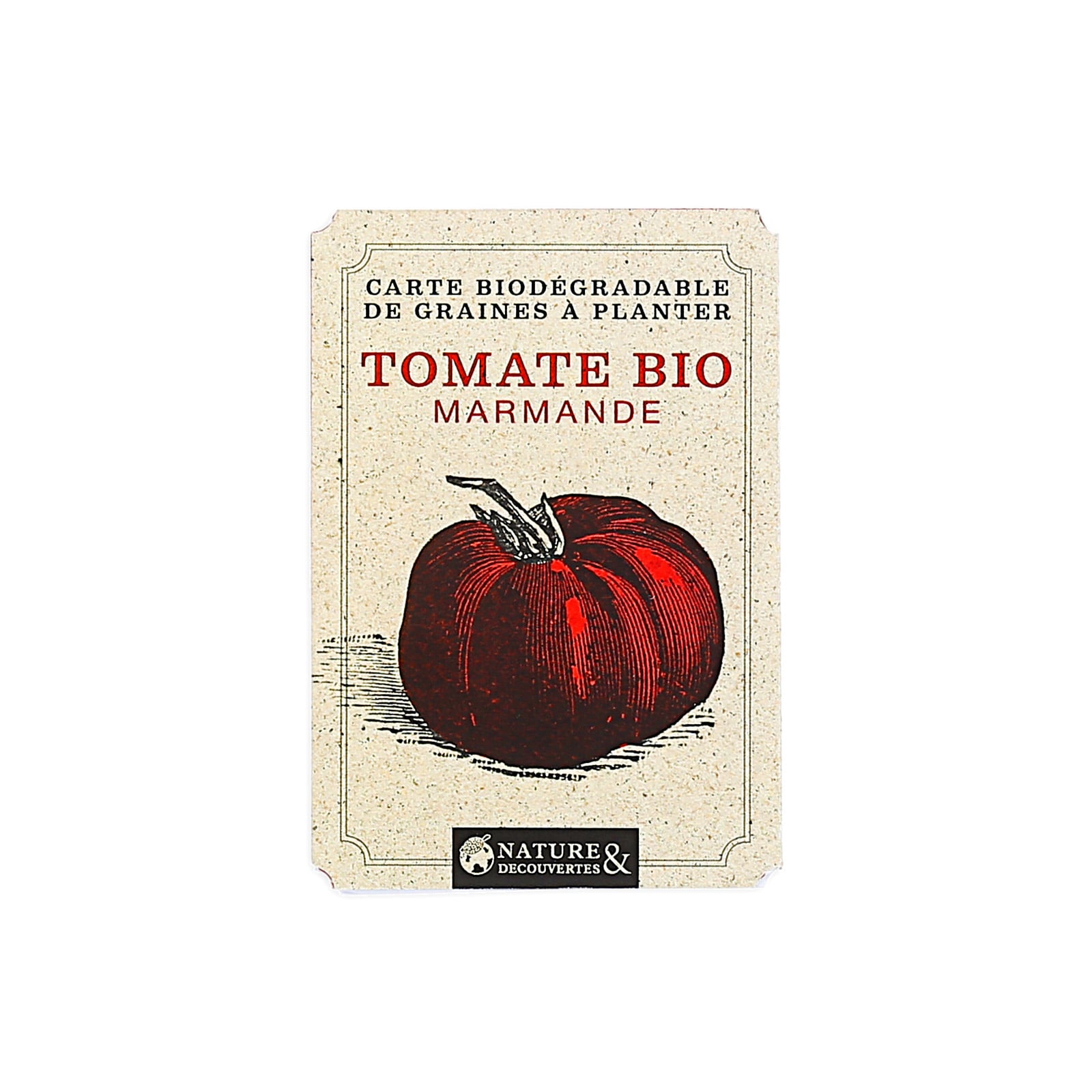 Carte graines tomates marmande bio