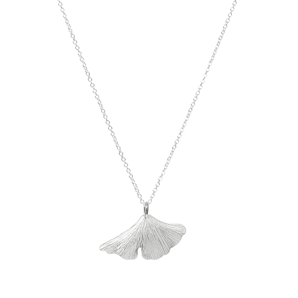 Collier Gingko argent 925