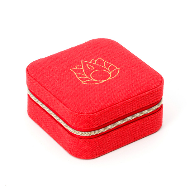 Petite boîte à bijoux lotus