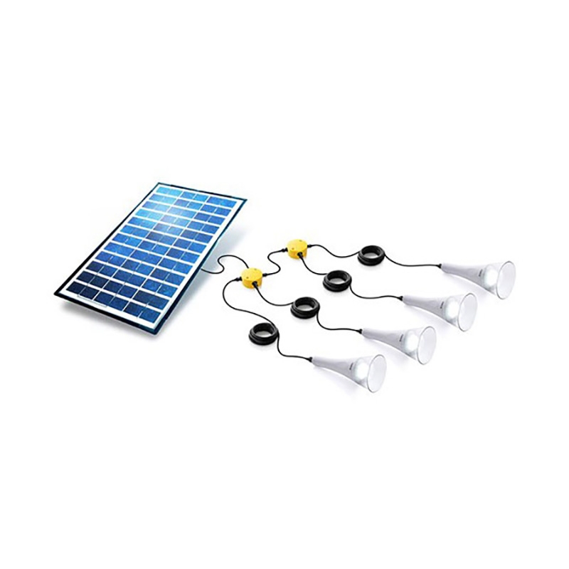 Kit solaire d'éclairage sundaya 4 t-lite