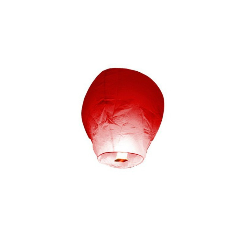 Lanterne volante rouge x 5