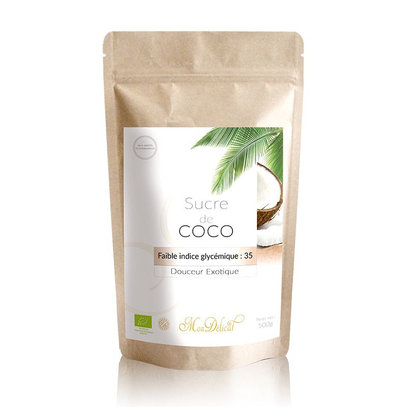 Sucre de coco bio - 500g