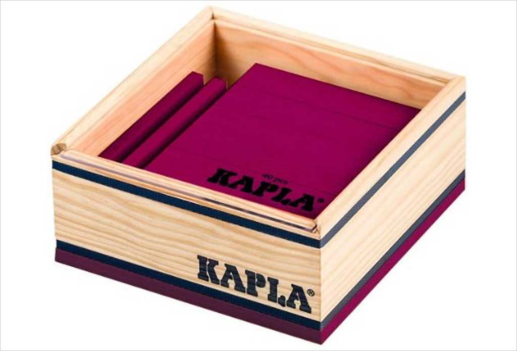 Kapla violets - les carrés couleurs