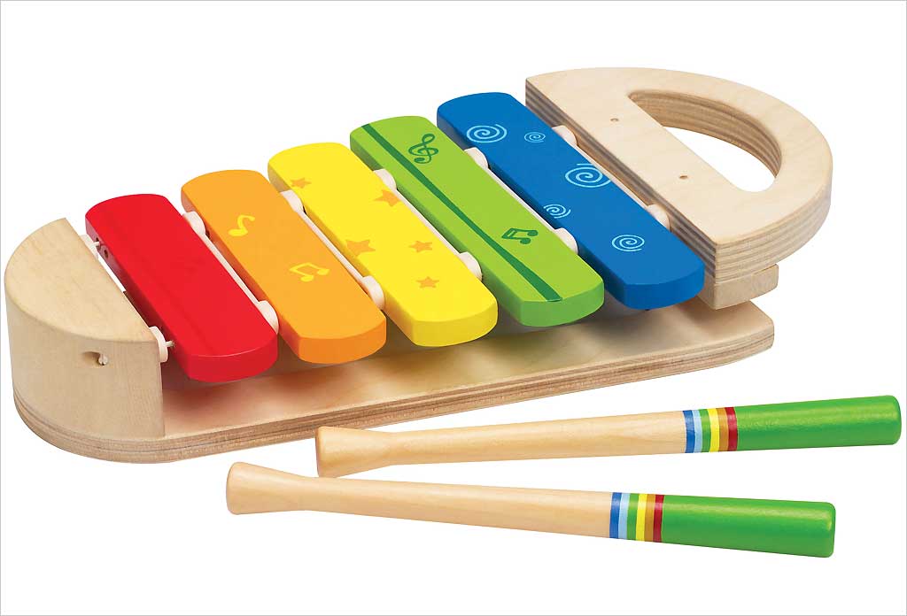 Xylophone en bois pour bébé