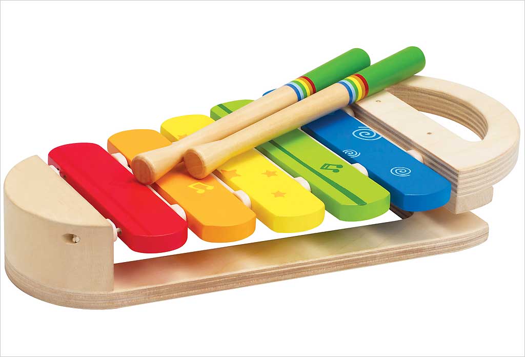 Xylophone en bois pour bébé Nature & Découvertes