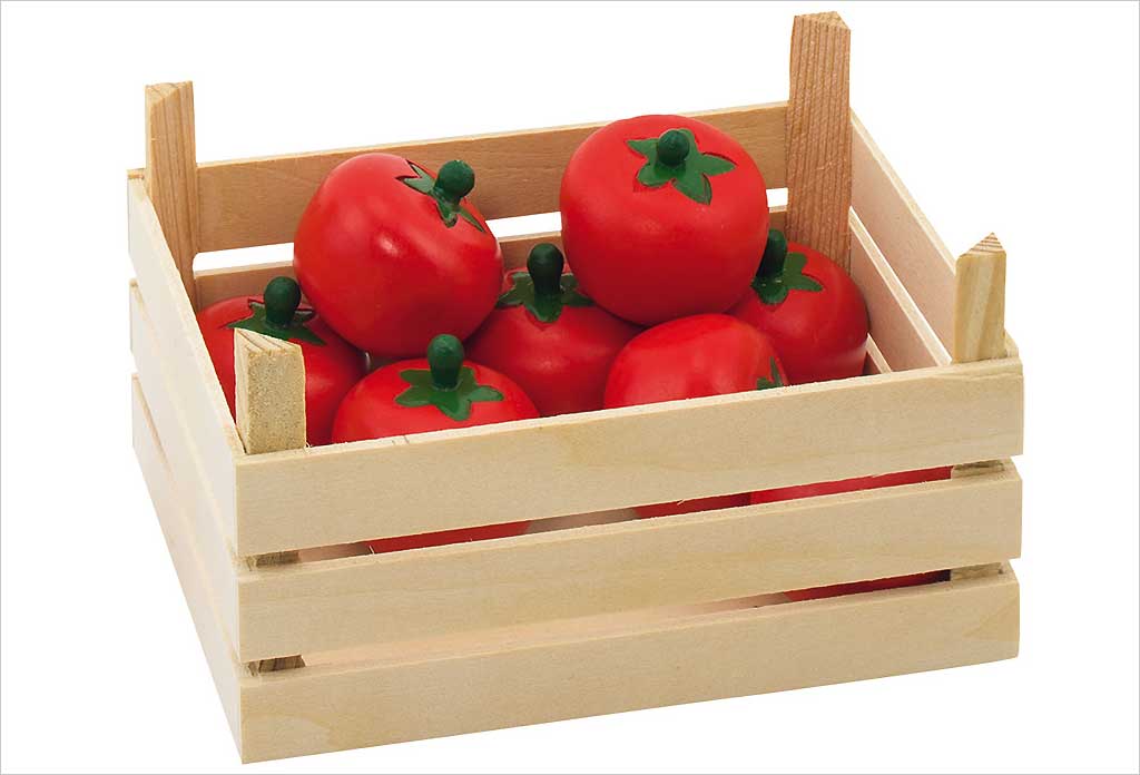 Fruits en bois goki - tomates