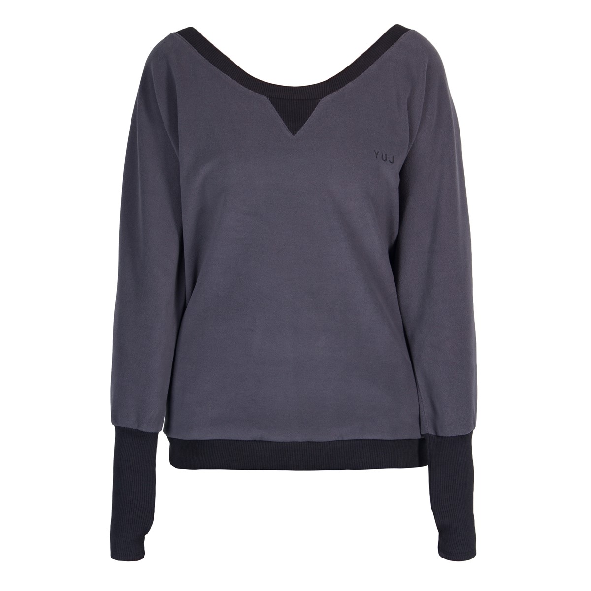Pull yoga polaire doux manches longues