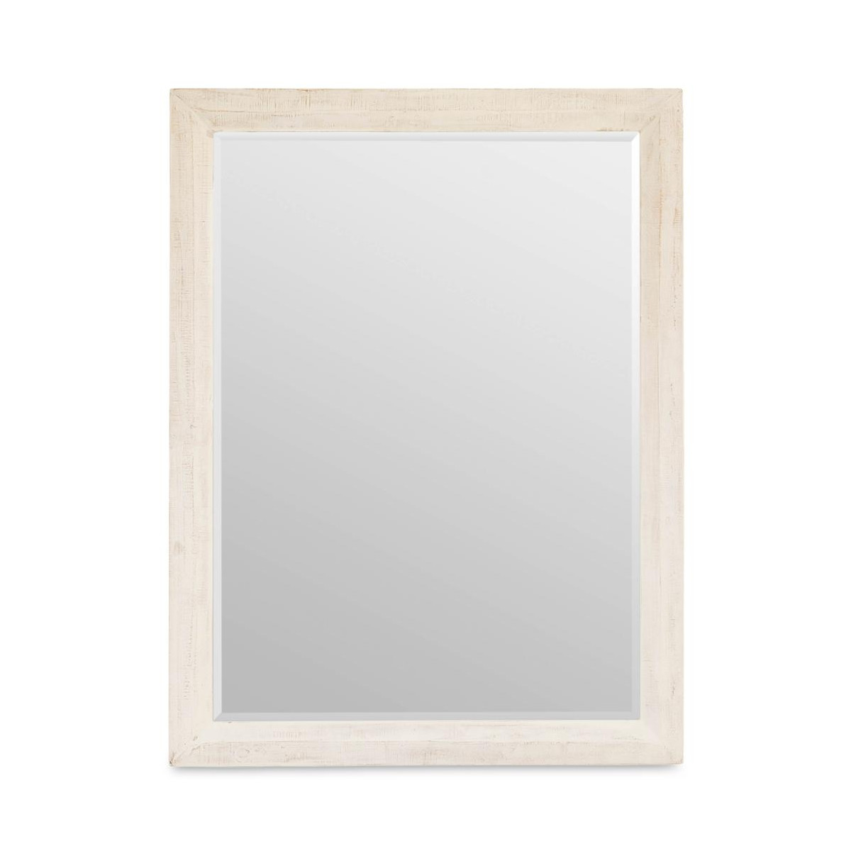Miroir bois blanc 140x100x40cm