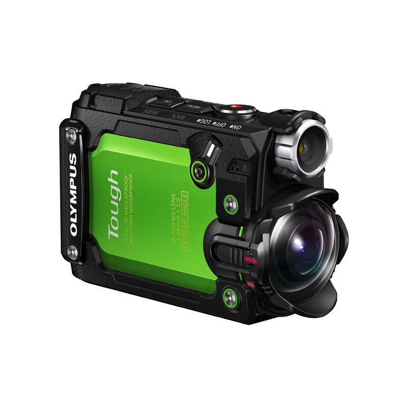 Caméra d'action tough tg-tracker vert