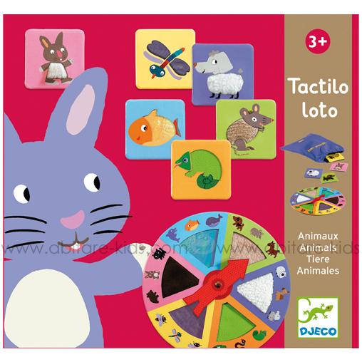 Tactilo loto animaux by djeco jeux éduca