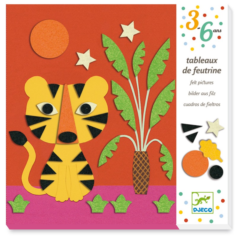 Atelier collages 3-6y douce nature djeco