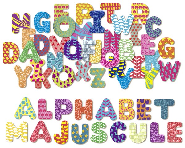 Magnets alphabet majuscule