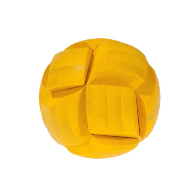 Casse-tête bambou ballon jaune