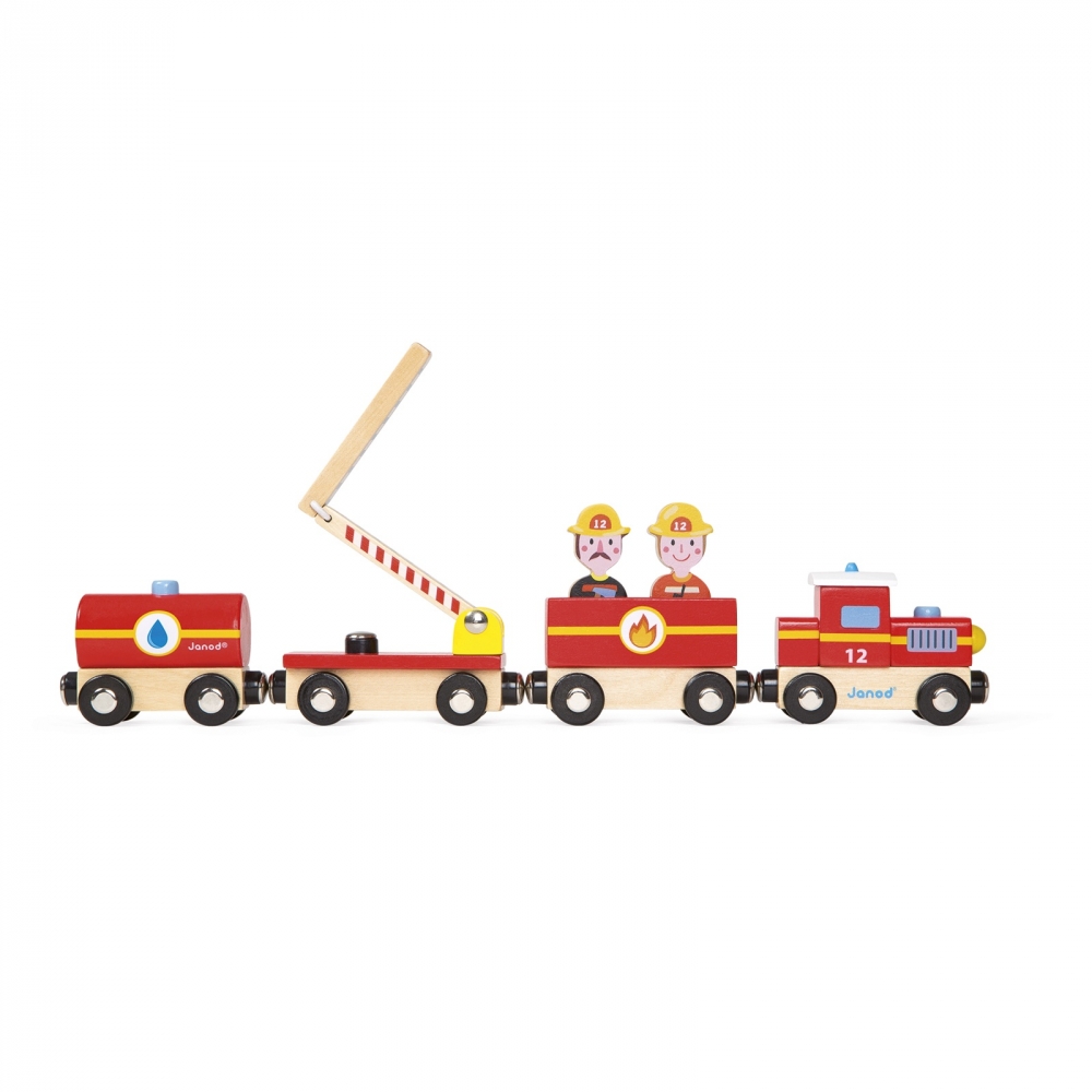 Train de pompiers story