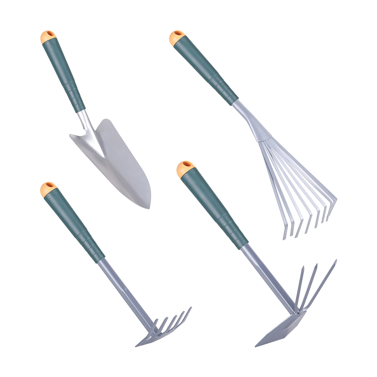 4 outils de jardinage en alu