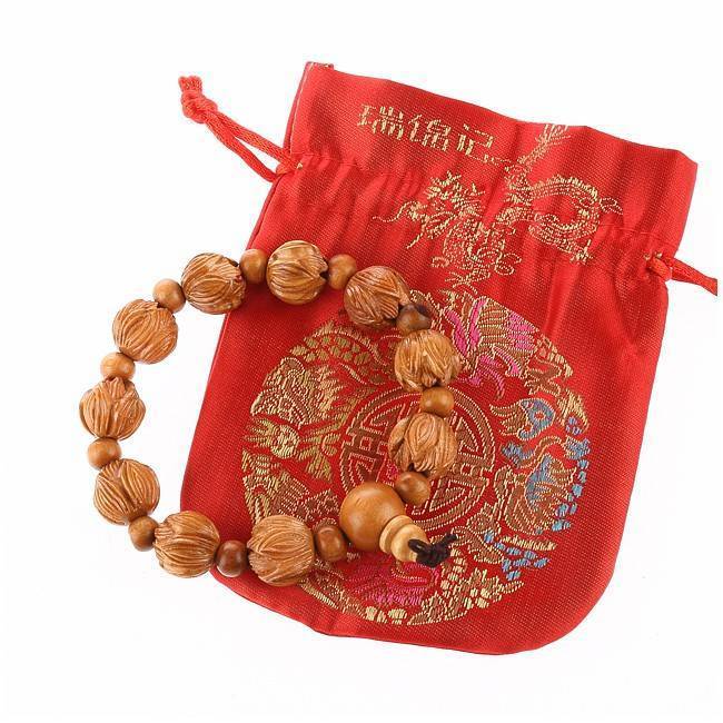 Bracelet bouddhiste bois de pecher