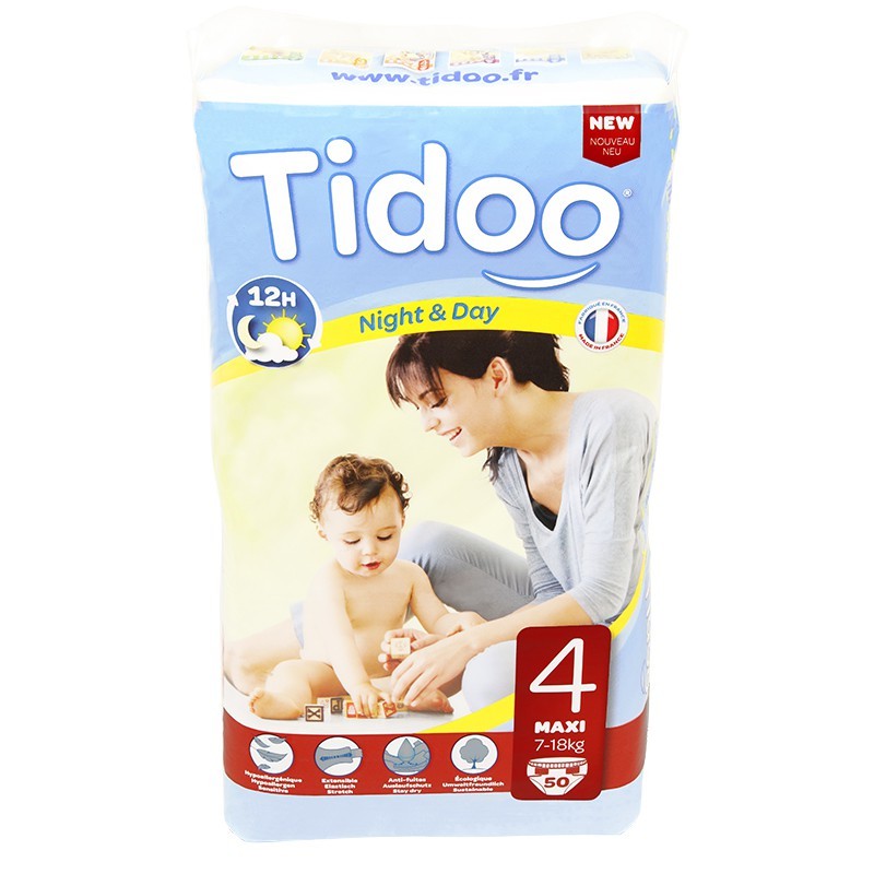 Tidoo - 50 couches (t4) - 7/18kg