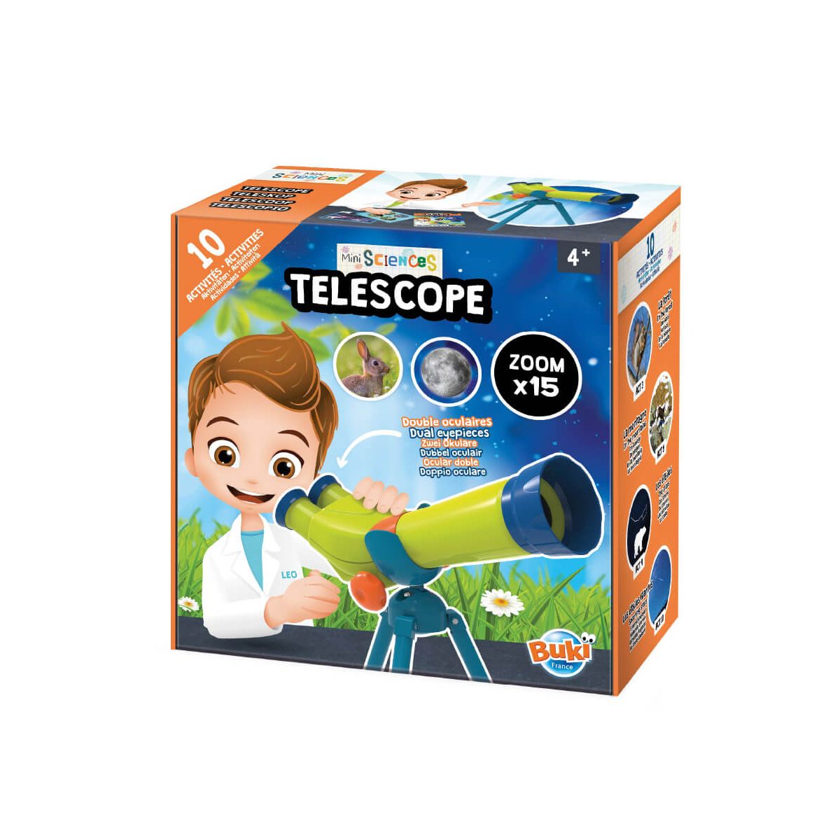 Téléscope binoculaire mini-sciences