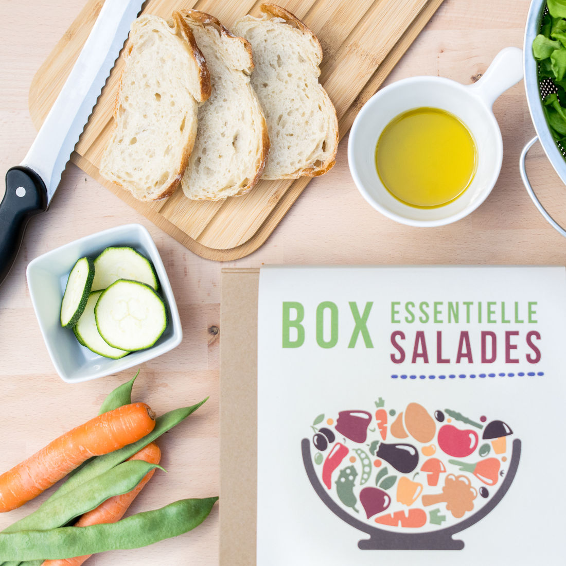 Box graines de salades