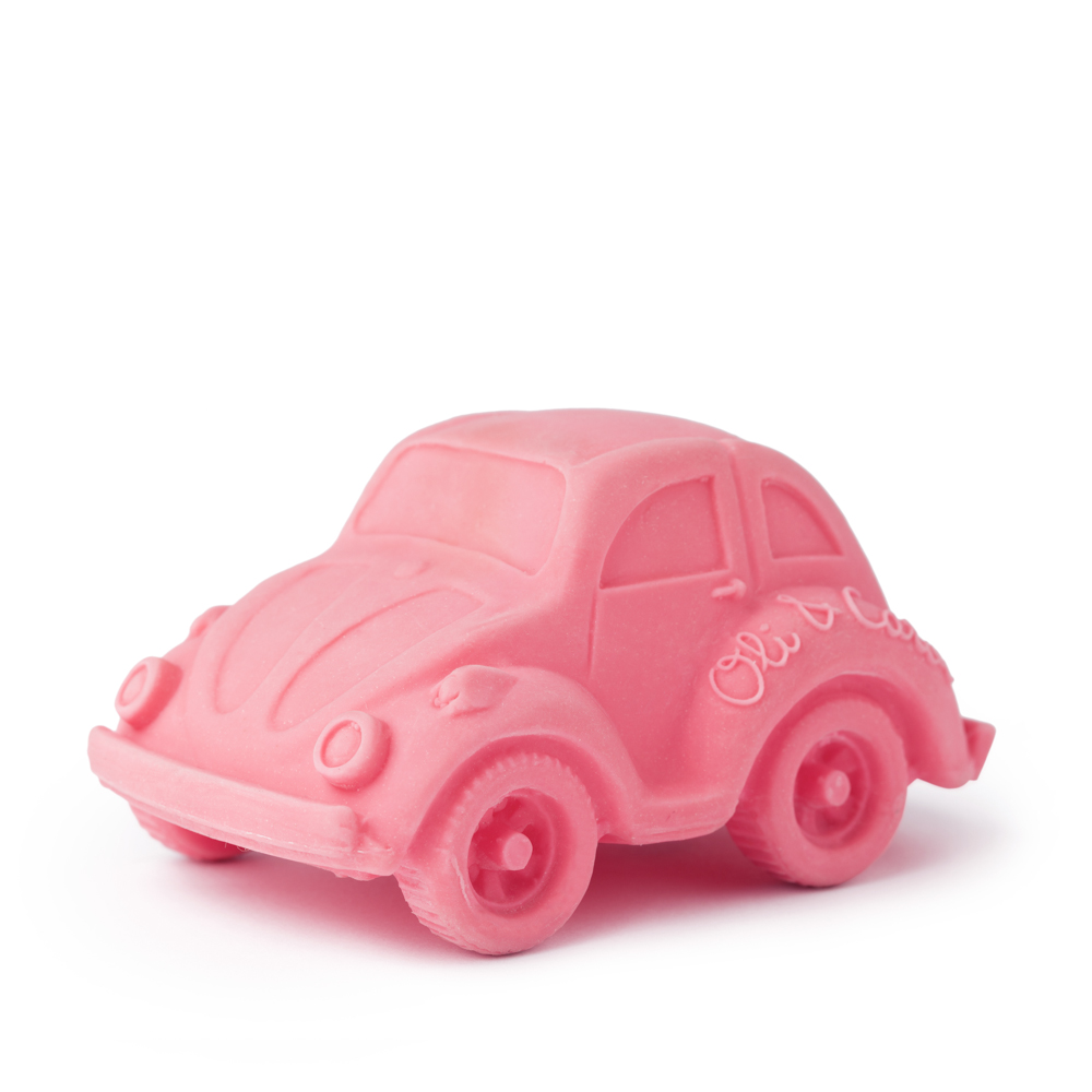 Voiture coccinelle - small - rose