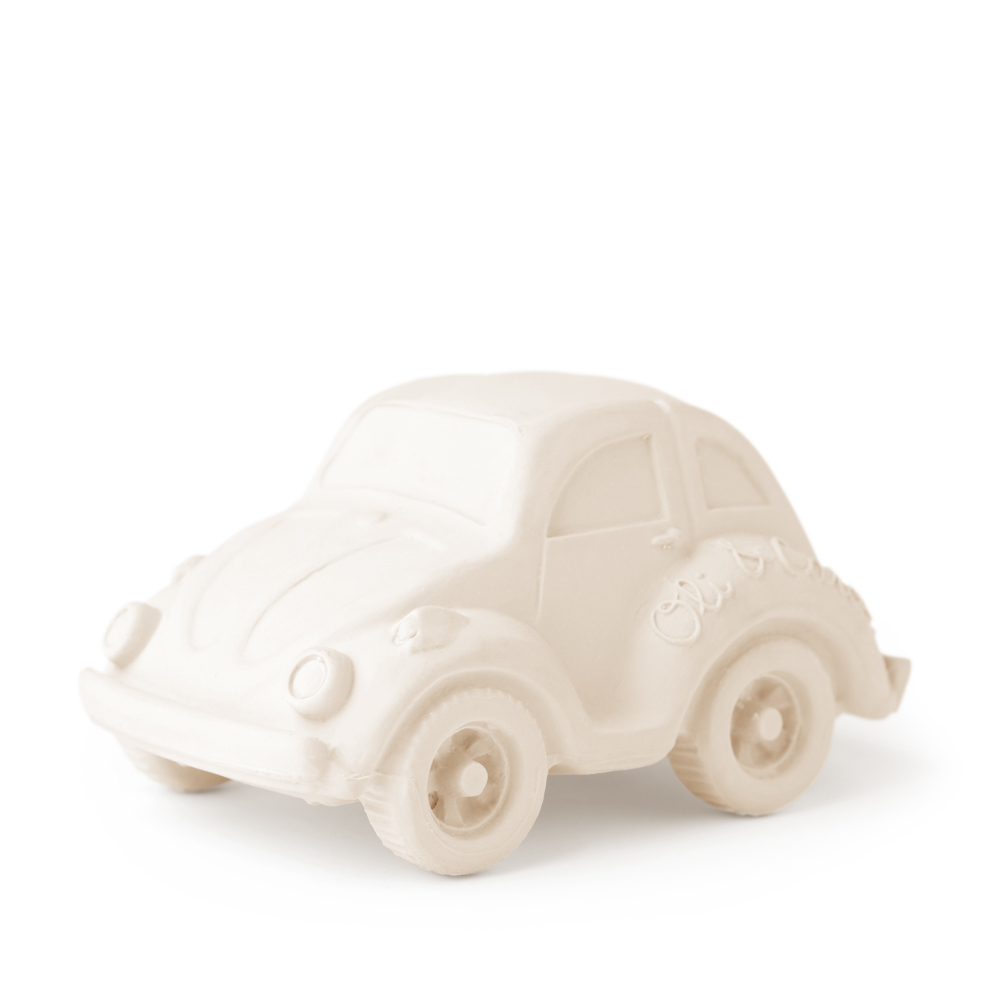 Voiture coccinelle - small - blanc