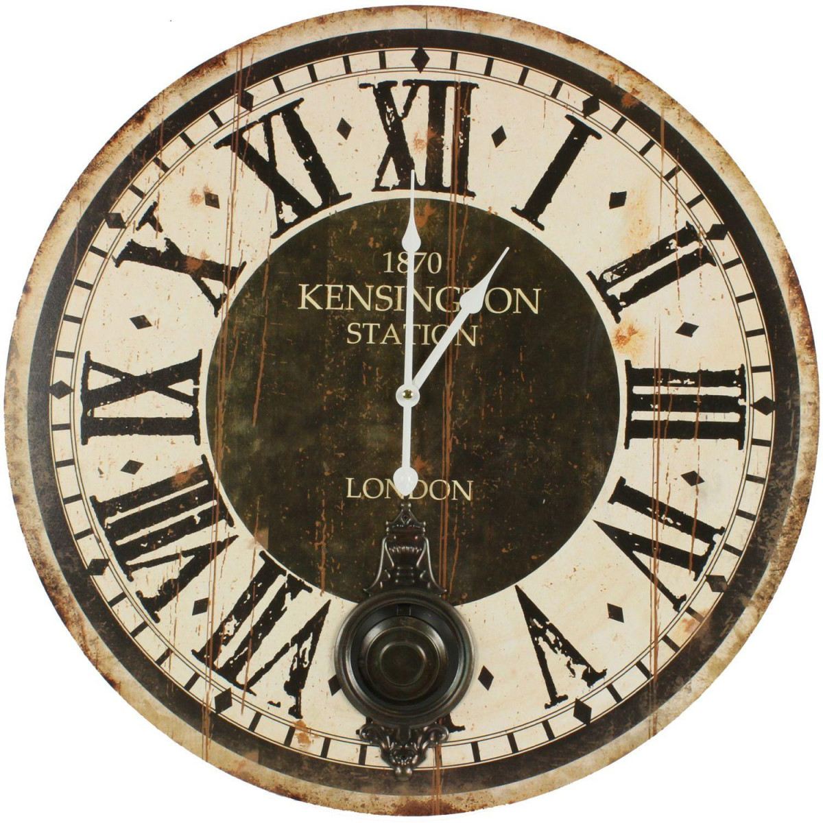 Horloge ancienne balancier 1870 kesingto