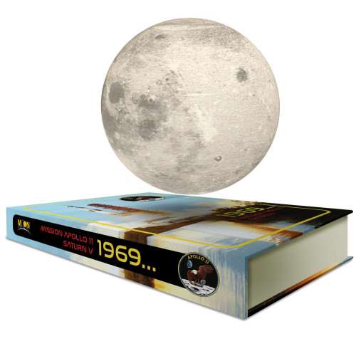 Globe lune en lévitation moonflight 1969