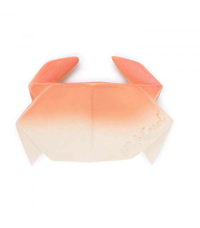 Jouet de bain origami crabe