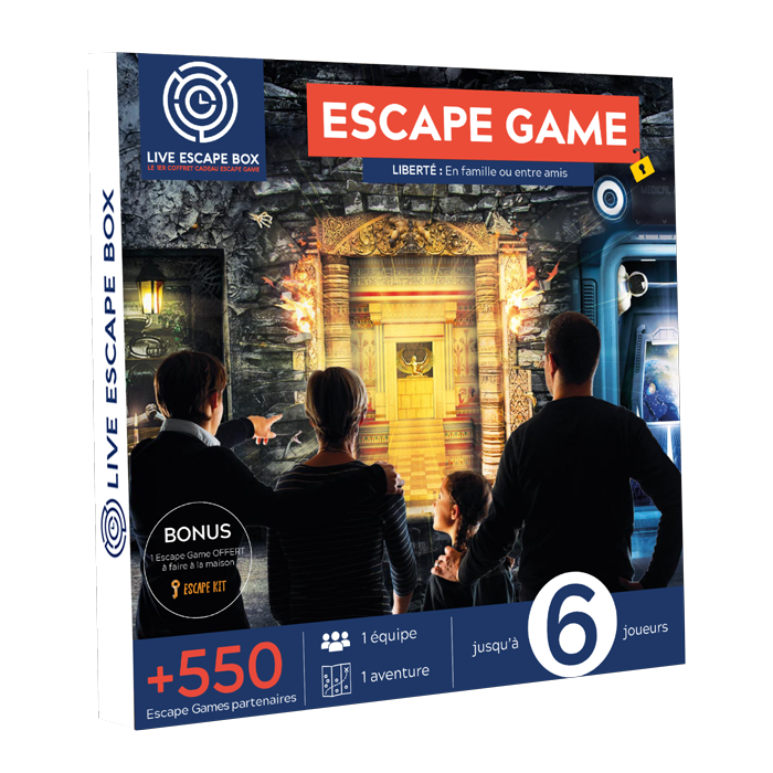 Escape box liberté 6 joueurs