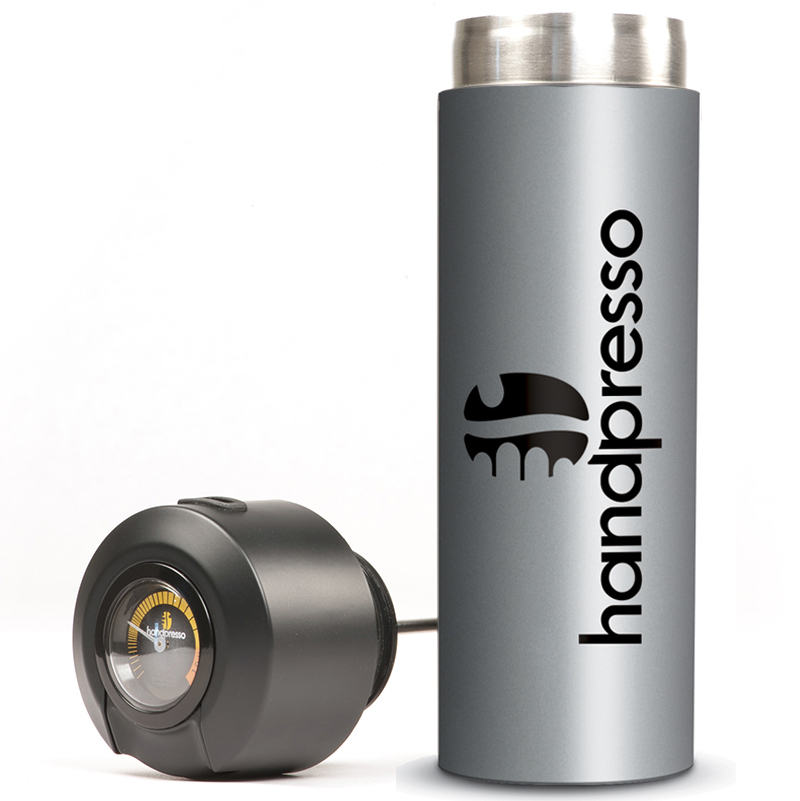 Handpresso pump thermo-flask argent
