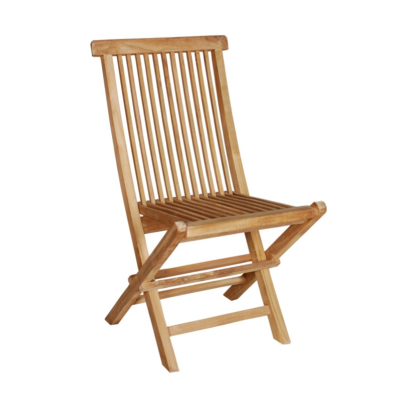 Chaise de jardin en bois de teck