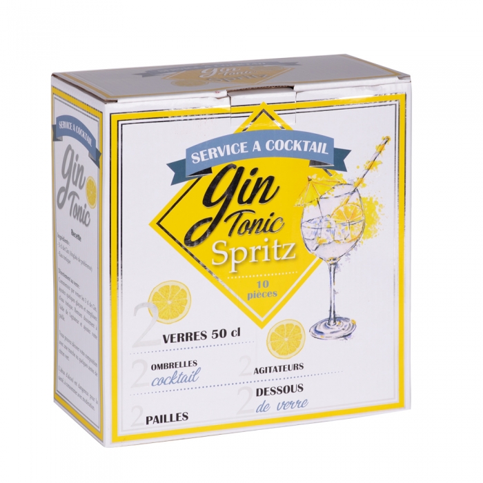 Coffret special gin tonic