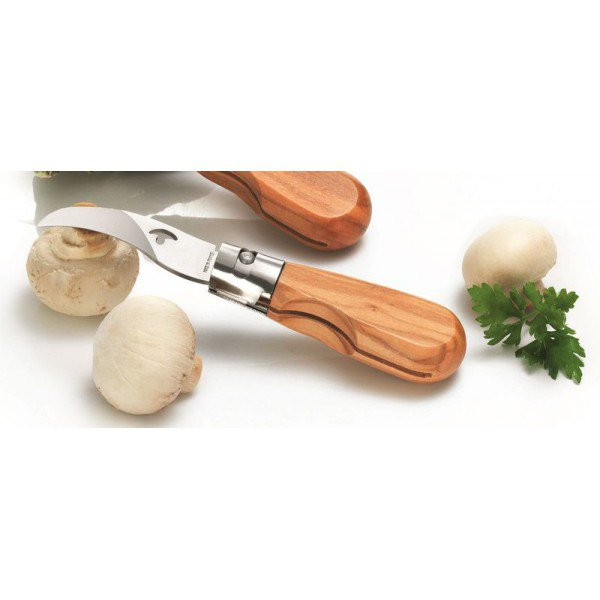 couteau à champignons de poche
