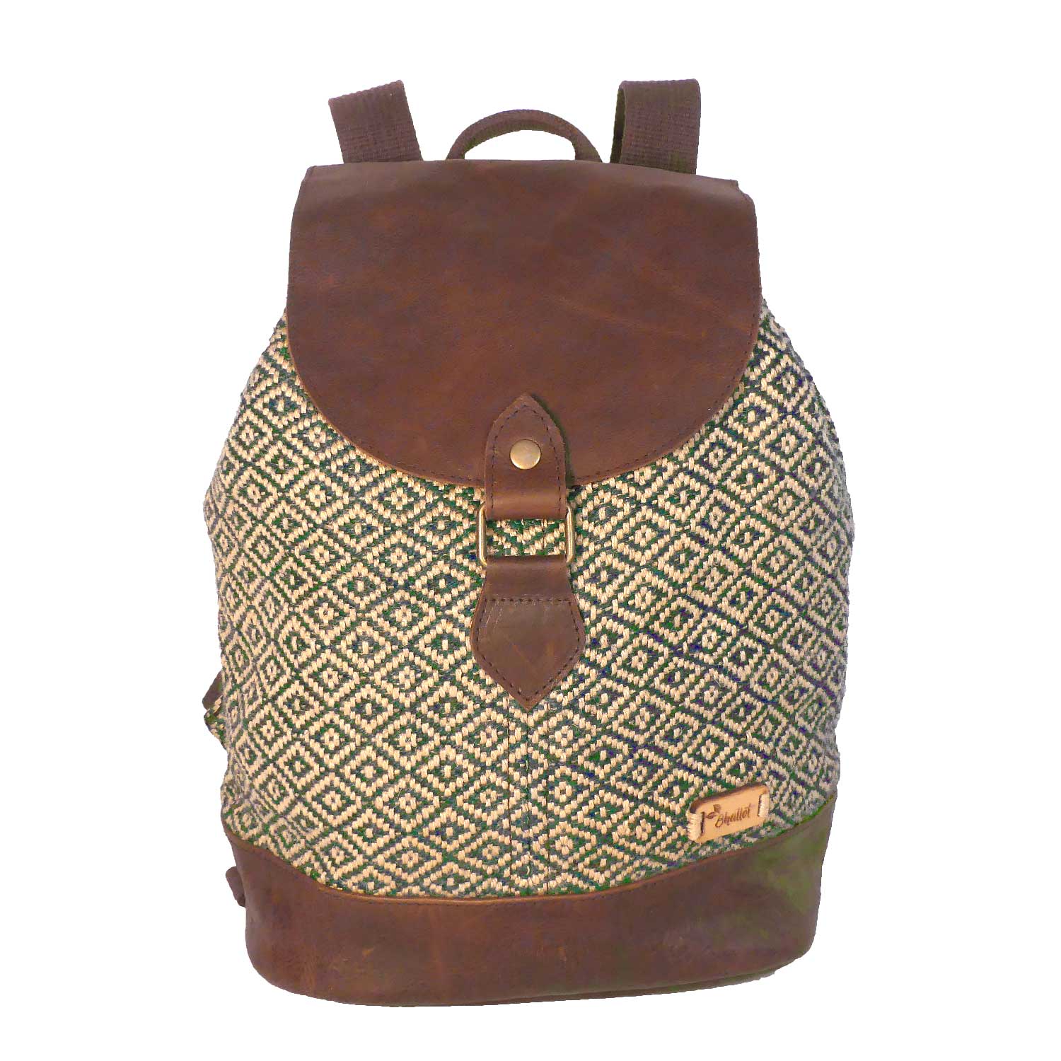 Sac à Dos Femme Nature Et Découverte Sac à dos femme en toile de jute cuir | Nature & Découvertes