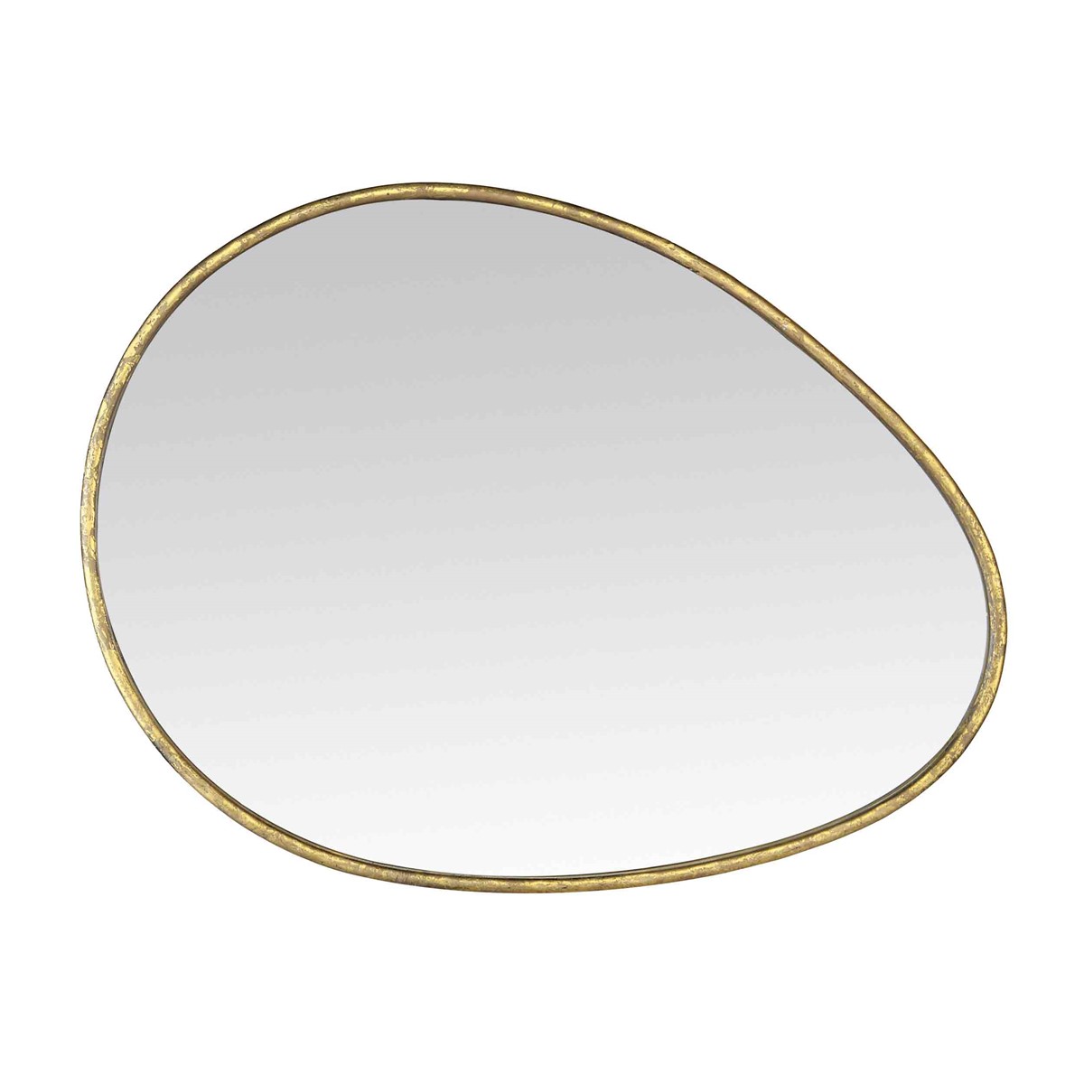 Miroir ovale contemporain galet