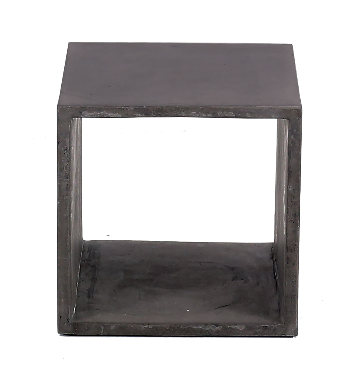 Cube béton gris foncé hermitage